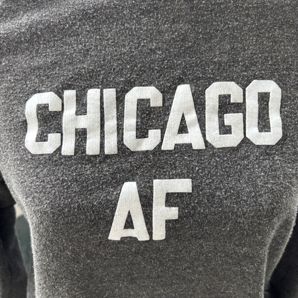 Chicago crewneck sweatshirt- “Chicago AF”